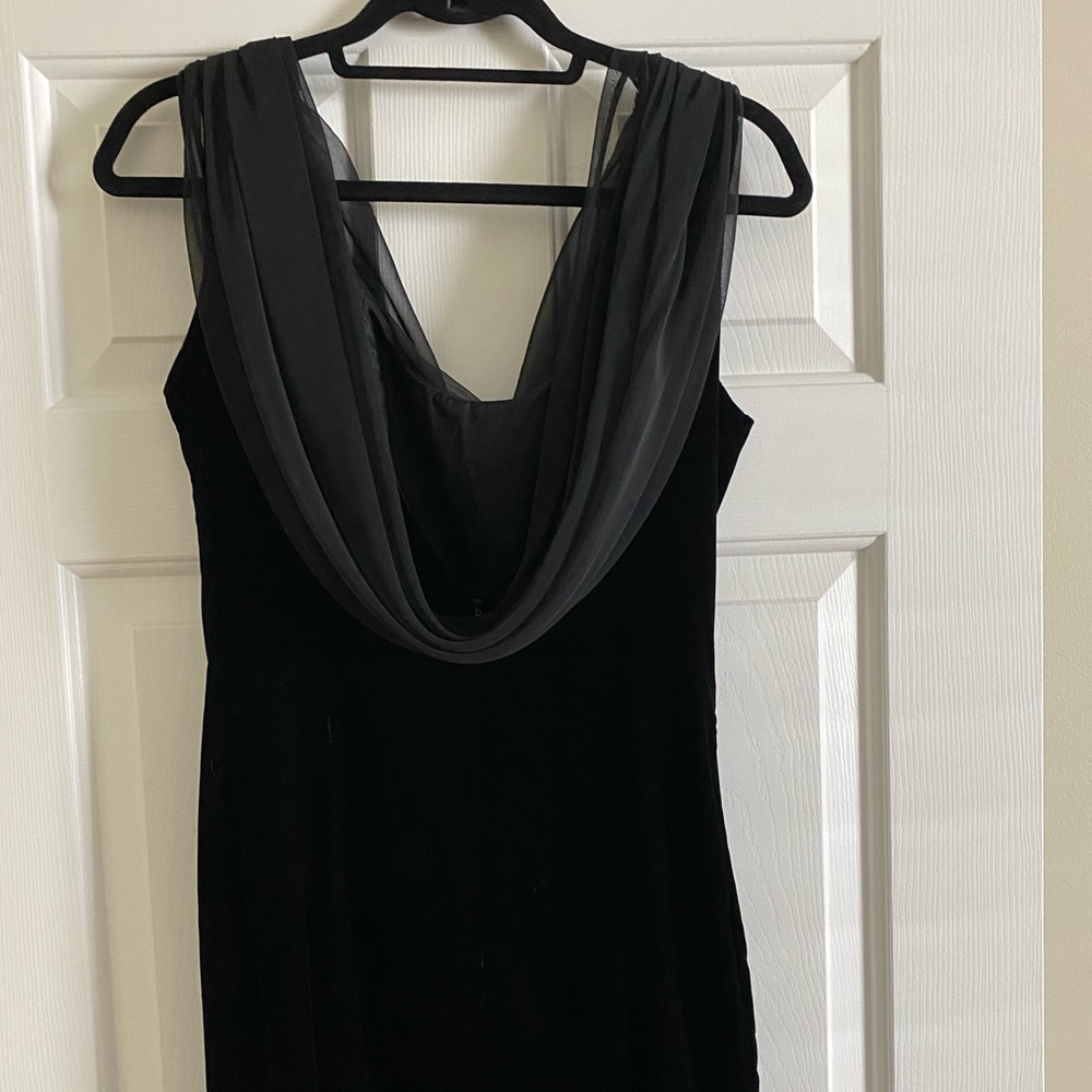 IGWLU Vintage 80s black dress